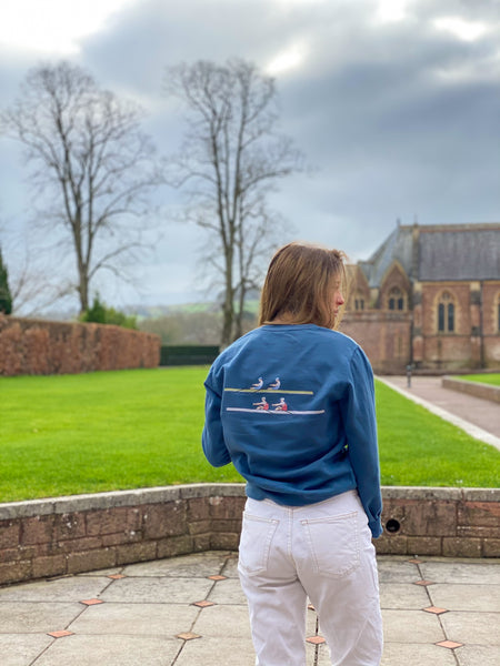 Boat Club Sweatshirt in Blue