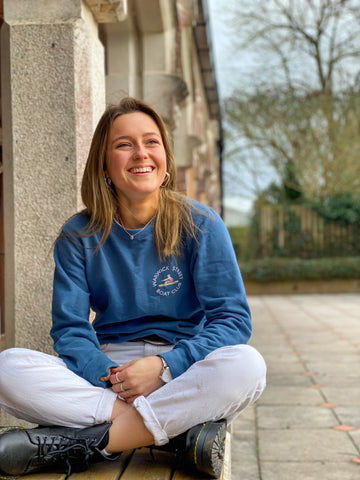 Boat Club Sweatshirt in Blue